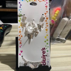 Necklace set with ring and bracelet